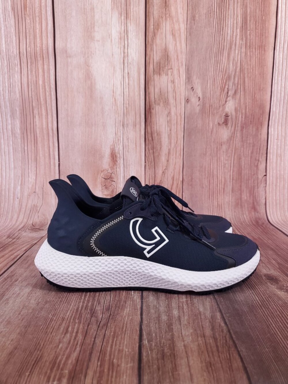 Gfore Mens Size 10 MG4X2 Knit Hybrid Golf Cross Trainer Shoes Navy G4MC0EF40 - Picture 3 of 16